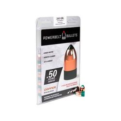 Powerbelt Bulk Pack .50 Cal Rifle Bullets 245 Grain AeroTip 50pk 1212596