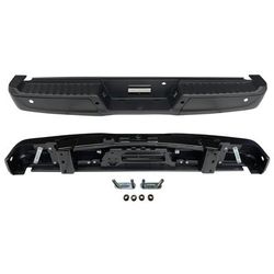 JC Whitney Step Bumper Steel Painted Black, 1-year unlimited-mileage warranty RF82560031