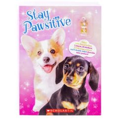 Puppy Pawsitivty Activity Book w/ Charm