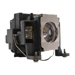 Jaspertronics™ Original Lamp & Housing for the Epson EB-1730W Projector - 1 Year Warranty