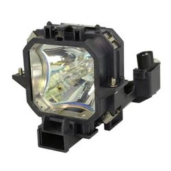 Jaspertronics™ Lamp & Housing for the Epson EMP-73+ Projector w Original Philips Lamp Inside - 1 Year Warranty