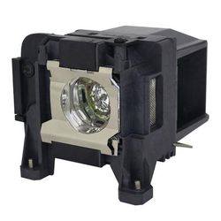 Jaspertronics™ Original Lamp & Housing for the Epson V11H713020 Projector - 1 Year Warranty