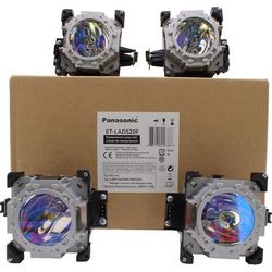 Panasonic Lamp & Housing QuadPack for The Panasonic PT-DS20K2 Projector - 1 Year Warranty