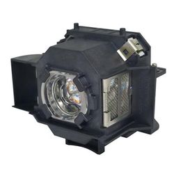 Jaspertronics™ Original V13H010L36 Lamp & Housing for Epson Projectors - 1 Year Warranty