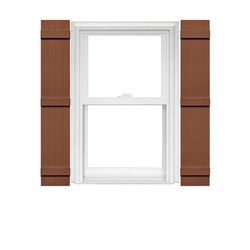 Mid America 4 Board and Batten Joined Vinyl Shutters (1 Pair) Special Order 14 x 59 471 Treated Cedar