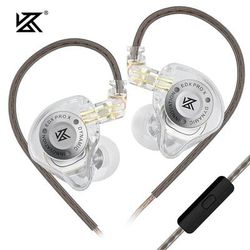 High Fidelity Dynamic Driver Earbuds With Detachable Cable clear with Mic