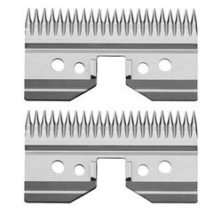 Pet Clipper Blade: A5 Compatible With Andis & Oster Ceramic Blade 2pcs Steel Blade