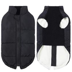 Warm Winter Dog Clothes: Padded Jacket For Small Dogs S 2