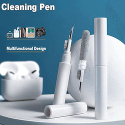 Multi Use Cleaning Pen For AirPods Pro, Earphones Cleaner Kit With Soft Brush, Case, And Earbuds Deep Cleaning Tool Multi Use Cleaning Pen For AirPods Pro, Earphones Cleaner Kit With Soft Brush, Case, And Earbuds Deep Cleaning Tool