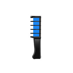 Temporary Hair Dye Chalk Comb Blue