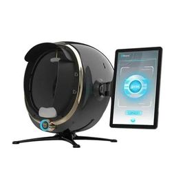 3D Facial Skin Analyzer With Magic Mirror And Portable Face Detection Camera black us 110v