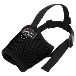 Adjustable Mesh Nylon Dog Muzzle Small To Large Breathable Anti Bark Puppy Mouth Cover 2XL 2
