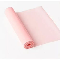 Stretch Resistance Bands For Exercise, Pilates, Yoga, Gym, Physio, Aerobic Workouts pink