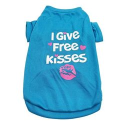 Summer Dog Clothes: Cute Printed Pet T shirt For Small Medium Dogs L 1