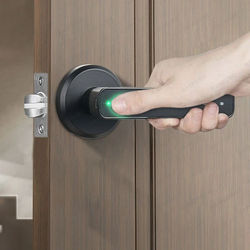 Smart Fingerprint Electronic Door Lock With APP Unlock & Password Lock, Secure & Convenient Smart Fingerprint Electronic Door Lock With APP Unlock & Password Lock, Secure & Convenient