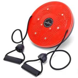 Premium Waist Twisting Disc Abdominal Fitness Equipment For Effective Body Shaping And Weight Loss red