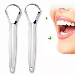 Stainless Steel Oral Cleaner Tools 2pcs