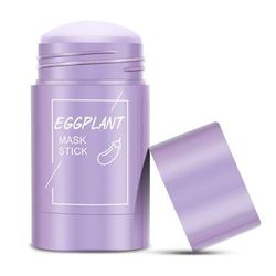 Revolutionary Cleansing Stick Facial Mask For Enhanced Moisturizing & Oil Control For Women Men All Skin Types Egg Plant