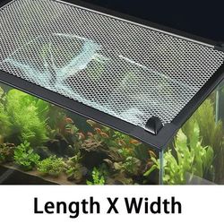 Fish Tank Anti Jump Net: Invisible, Magnetic, Secure Cover 150X60CM