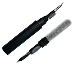Bluetooth Earphone Cleaning Pen, Multifunctional Brush & Cleaner For Earbuds, Charging Cases, And More black