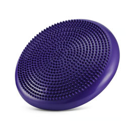 Inflatable Balance Disc Cushion Perfect Office & Home Workout Gift Purple