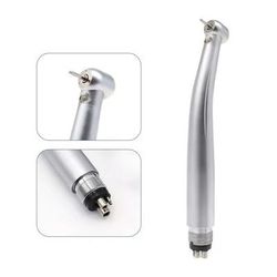 LED Dental High Speed Handpiece Air Turbine With Ceramic Bearing And Push Button Tip led 4 Hole
