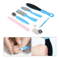 Professional Pedicure Kit, Callus Remover, Foot File, Scraper, Brush & Nail Rasp Professional Pedicure Kit, Callus Remover, Foot File, Scraper, Brush & Nail Rasp