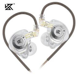 High Fidelity Dynamic Driver Earbuds With Detachable Cable clear without Mic