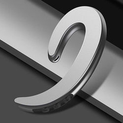 Bone Conduction Hook Earphone The Perfect Tech Gift For Music Lovers Silver