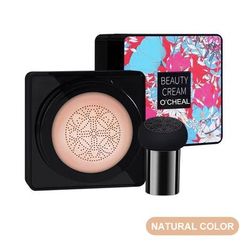 Mushroom Head BB Cream Foundation, Long Lasting Concealer Cushion For Flawless Face Makeup natural Flower