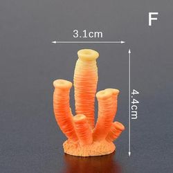 Artificial Coral Fish Tank Decoration: Starfish Reef Landscape Aquarium Craft 7