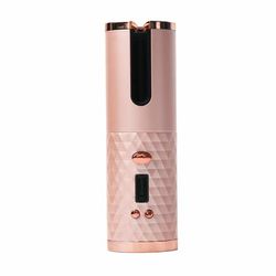 Cordless Auto Curling Iron Ceramic Pink