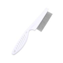 Stainless Steel Pet Hair Comb: Comfortable Grooming For Cats & Dogs M 2