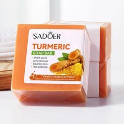 Kojic Acid Soap Dark Spot Whitening Turmeric Soap Skin Bleaching Lightening 100G Kojic Acid Soap Dark Spot Whitening Turmeric Soap Skin Bleaching Lightening 100G
