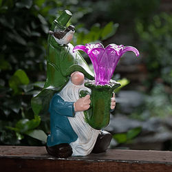 Solar Gnome Garden Ornaments Borwass