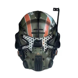 Titanfall 2 Jack Cooper Led Lighe Masks Cosplay Helmets Halloween Costume for Adult Man Face Mask Masquerade Carnival Party Prop