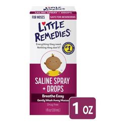 Little Remedies Saline Nasal Spray 0.65% Strength 1 oz. (1231451_EA)