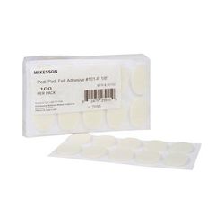 McKesson Pedi-Pad Protective Pad Size 101-Regular Adhesive Foot (1111071_PK)