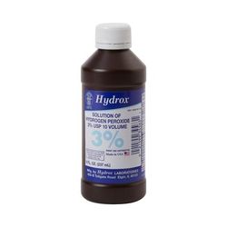 McKesson Brand Antiseptic Hydrogen Peroxide Topical Liquid 8 oz. Bottle (557335_CS)