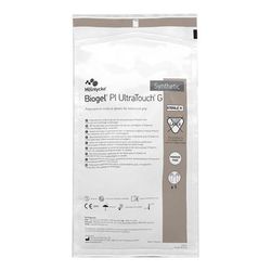 Biogel PI UltraTouch G Surgical Glove Size 6.5 Sterile Polyisoprene Standard Cuff Length Micro-Textured Straw Chemo Tested (726145_BX)