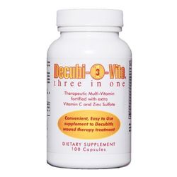 Decubivite Three In One Multivitamin Supplement Vitamin / Minerals 500 mg Strength Capsule 100 per Bottle (772098_BT)