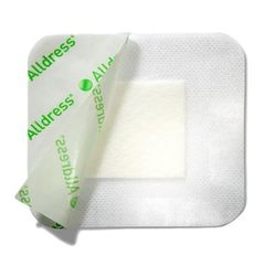 Alldress Composite Dressing 4 X 4 Inch Square Sterile Waterproof Film Backing (714235_BX)