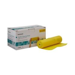 McKesson CanDo Exercise Resistance Band Yellow 5 Inch X 6 Yard X-Light Resistance (1073317_EA)