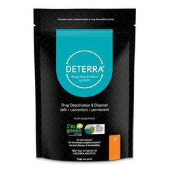 Deterra Drug Disposal Pouch Large, 90 Pill or 12 Patch or 12 oz. Liquid Capacity (1178046_EA)