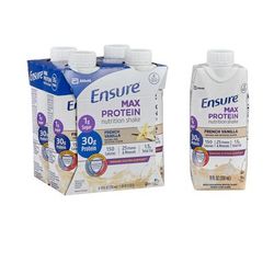 Ensure Max Protein Nutrition Shake Oral Supplement French Vanilla Flavor Liquid 11 oz. Reclosable Carton (1209630_CS)