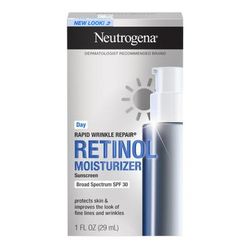 Neutrogena Rapid Wrinkle Repair Facial Moisturizer with Sunscreen 1 oz. Pump Bottle Unscented Lotion (1228808_EA)