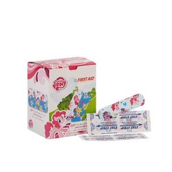 American White Cross Stat Strip Adhesive Strip 3/4 X 3 Inch Plastic Rectangle Kid Design (My Little Pony) Sterile (980583_BX)
