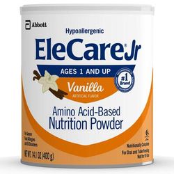 EleCare Jr Pediatric Oral Supplement Vanilla Flavor 14.1 oz. Can Powder Amino Acid Protein Maldigestion (772261_EA)