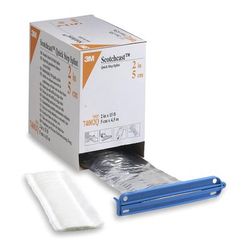 3M Scotchcast Quick Step Double Sided Felt Padded Splint Roll 2 Inch X 15 Foot Felt / Fiberglass White (983389_CS)