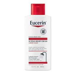 Eucerin Eczema Relief Body Wash Cream 13.5 oz. Bottle Unscented (1231871_EA)